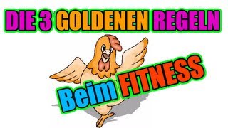 Fitness die 3 Regeln für Erfolg im Fitnessstudio [upl. by Lehmann]