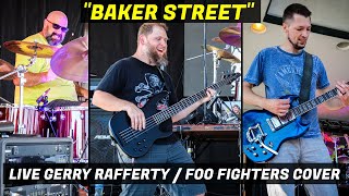 LIVE quotBaker Streetquot Gerry Rafferty Foo Fighters Cover by Project Hero [upl. by Kinsler471]