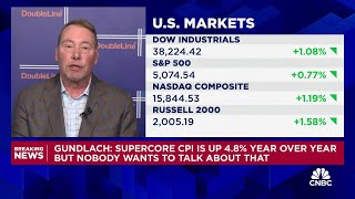 DoubleLine CEO Jeffrey Gundlach The base case for 2024 now is one rate cut [upl. by Batholomew]