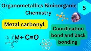 Metal carbonyl  Organometallics amp bioinorganic chemistry  IGNOU BCHET147  BSCG 3rd YEAR [upl. by Rabiah]