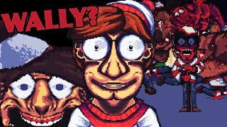 THIS WHERES WALDO HORROR GAME IS WEIRD  WALLY Full Playthrough [upl. by Sokul]