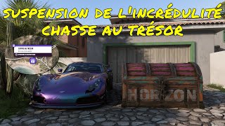 CHASSE AU TRÉSOR  SUSPENSION DE LINCRÉDULITÉ  FORZA HORIZON 5 [upl. by Eiramannod]