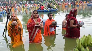 Chhath Puja at Ulsoor Lake in Bengaluru [upl. by Joann]