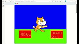 Playing a game I made on Scratch [upl. by Almita737]