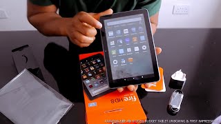 Amazon Fire HD 8 Tablet 82gb Unboxing [upl. by Assirral]