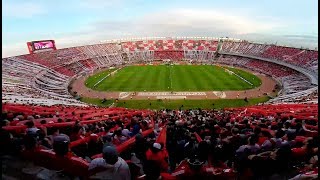 River vs Lanús  Espectacular recibimiento Timelapse Semifinal Copa Libertadores 2017 [upl. by Anaidiriv]