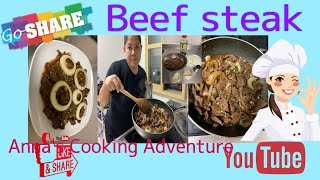 How to Cook Beef Steaks Recipe [upl. by Anirahc]