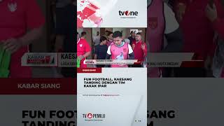 Bobby Nasution Main Bola Lawan Kaesang di Medan  tvOne [upl. by Towne642]