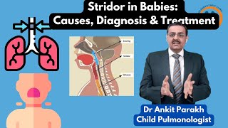 Stridor in Babies Causes Diagnosis amp Treatment I Dr Ankit Parakh Child Pulmonologist [upl. by Noakes]