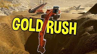 Gold Rush  The Best Gold Paydirt Possible  Digging to Bedrock  Gold Rush The Game Gameplay [upl. by Emiatej749]