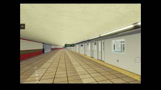 MTA Roblox  R142 5 Train Arrives and departs 3rd Ave 149 Street [upl. by Luapnaej]