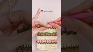 nguyenhanhhandmade crochettulipbag moctuihoatulip [upl. by Nonnac]