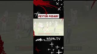 Peyton Podany Touchdown Pass [upl. by Yazbak977]