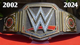 WWE Championship PPV Match Card Compilation 2002  2024 With Title Changes [upl. by Schlenger]