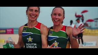 BiathleTriathle World Championships Bali  Highlights DAY 2 [upl. by Nwadahs]