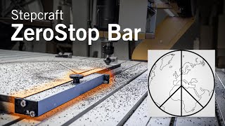 Stepcraft ZeroStop Bar  CNC Machine  Peace [upl. by Julio821]