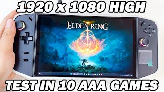 Pushing the limits Legion Go Testing 10 AAA Games with 20W VRAM 6GB [upl. by Ennoval]