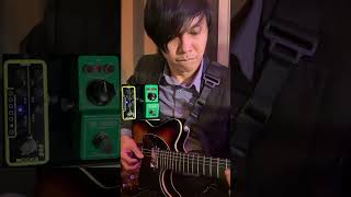 Ibanez Ts Mini  Mooer006 staywithme [upl. by Maxwell604]