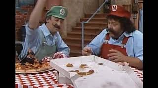 Mario and Luigi Argue Over a Pizza on Live Television [upl. by Anelhtak393]