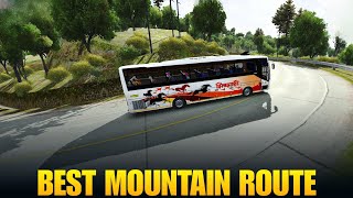 Msrtc Bus Mod  Best Mountain Road  Hill Driving  Bus Simulator Indonesia  Realistic Graphics🔥 [upl. by Selden45]