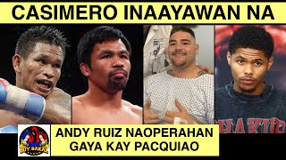 Casimero Ayaw Labanan Ng TOP1  Andy Ruiz INJURY Tulad Kay Pacquiao  Stevenson Vs Tank Davis [upl. by Torie]