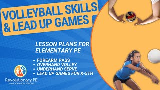 Volleyball drills amp Lead up games [upl. by Aimej]