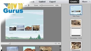 How to Make a Photo Calendar in Adobe Photoshop Elements 15 14 13 12 11 Tutorial [upl. by Assetan494]