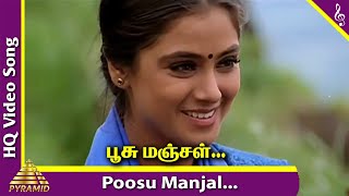 Poosu Manjal Video Song  Kanave Kalayathe Tamil Movie Songs  Murali  Simran  Deva [upl. by Keefe118]