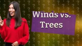 Can 50 mph winds knock down trees [upl. by Ycart]