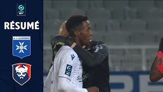 AJ AUXERRE  STADE MALHERBE CAEN 1  1  Résumé  AJA  SMC  20202021 [upl. by Baldwin]