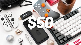 BUDGET Tech Gifts UNDER 50 2022 Gift Guide [upl. by Hardej]