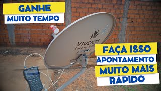 Como fazer APONTAMENTO de antenas muito mais rápido [upl. by Godbeare]