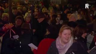 Kerstmarkt van Dordrecht in volle opbouw [upl. by Dyer]