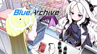 Hina y sus compras Blue Archive  Comic Dub Latino [upl. by Yecac]