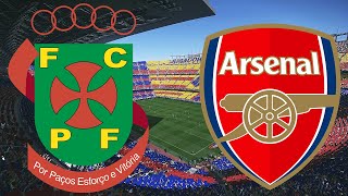 FC PAÇOS DE FERREIRA VS ARSENAL  AMIGÁVEL  ESPECIAL PORTUGAL PES2010 ‹ PauloOo › [upl. by Brawner80]