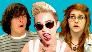 Teens React to Miley Cyrus  We Cant Stop [upl. by Mundy]