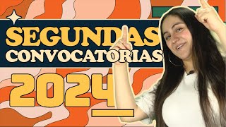 Convocatorias a las universidades  Segundas vueltas 2024 [upl. by Legnalos973]