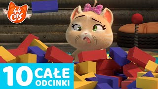 44 Cats  10 Całe odcinki 😺✨  Oglądaj sezon 1 3 [upl. by Reyotal]