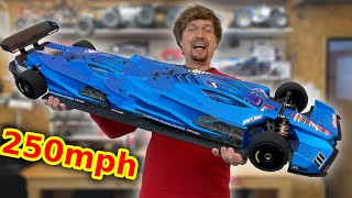 100HP 32s Quad Motor Project Worlds FASTEST RC Car build [upl. by Ssalguod662]