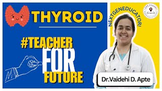 Thyroid Gland  Synthesis of Thyroid Hormone  Physiology  Dr Vaidehi D Apte [upl. by Esinert446]