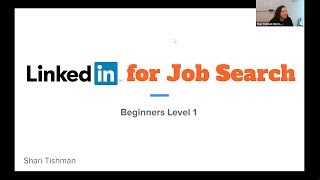 LinkedIn for Job Search Part 1 [upl. by Arron126]