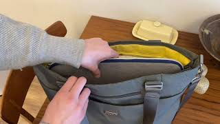 Baggallini Avenue Tote Review [upl. by Furgeson442]