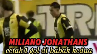 MILIANO JONATHANS VITESSE ARNHEM VS VOLENDAM • CETAK 1 GOL [upl. by Atsyrt196]