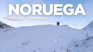 ROTA DAS MONTANHAS na NORUEGA casa sami lago congelado FJORDS e paisagens deslumbrantes 4K 🇳🇴 [upl. by Vittoria150]