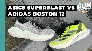 Adidas Boston 12 vs Asics Superblast Which allrounder should you get [upl. by Shepp40]