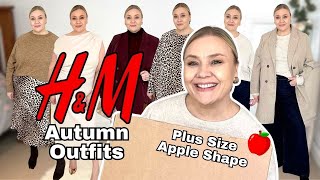 Stuck on what to wear this autumn HampM HAUL amp OUTFIT INSPIRATION  plus size [upl. by Ecydnarb552]