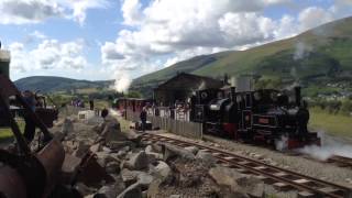 Threlkeld quarry steam gala 25715 [upl. by Hcahsem62]