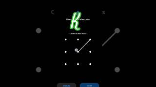 Different Styles to Draw Letter quotKquot in Unlock Pattern  Pattern Lock Ideas  SUPER tech [upl. by Backer]