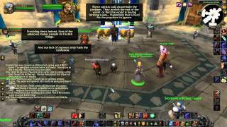 Warcraft  Alliance Leaders Discuss Earthquakes  PreLaunch Cataclysm Events Patch 401 [upl. by Colwin]