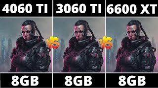 RTX 4060 TI VS RTX 3060 TI VS RX 6600 XT IN 2024  TEST IN 14 GAMES [upl. by Ycrem]